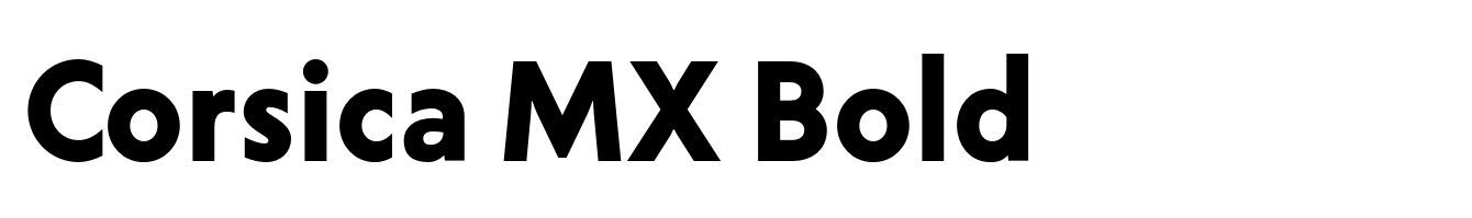 Corsica MX Bold Schriftart | Webfont & Desktop | MyFonts